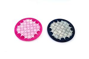 Soapstone <b>Incense</b> <b>Stick</b> <b>Holder</b> Natural Stone Colorful Flower design carved engraved <b>incense</b> resin burner - Product Image 5