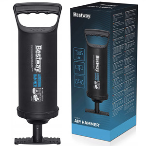 Pompe à main pour matelas à piston en plastique Bestway 30 cm, le meilleur choix pour gonfler votre équipement - Product Image 1