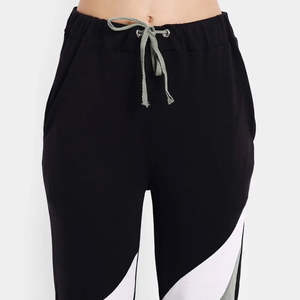 Pantalons de jogging pour femmes de haute qualité à séchage rapide, couleur unie, taille haute, en molleton pour la course à pied, la randonnée, le style streetwear, pantalons de survêtement - Product Image 4