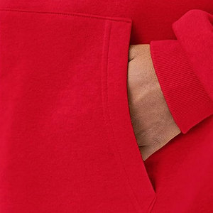 Venta al por mayor logotipo personalizado pulóver algodón polar francés Terry Sudadera con capucha hombres peso pesado Casual básico marca privada sudaderas con capucha - Product Image 3