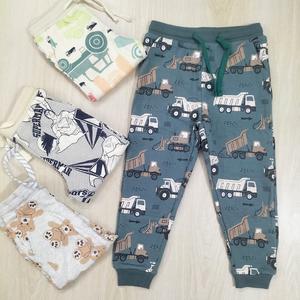 Mixte de nouveaux vêtements de mode robe t-shirt haut bas pantalon ensembles pantalon pour garçons filles en coton printemps hiver nouveaux vêtements - Product Image 5