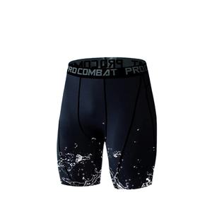 Short de compression pour homme Camouflage Sports Fitness Pantalon moulant Summer Stretch Quick Drying Running Basketball Sportwear - Product Image 1