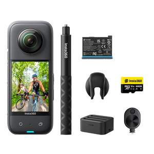 Cámara de Acción Insta 360 X3 Más Vendida, Video de 5.7K, Video de 10M, Resistente al Agua, Tecnología de Estabilización FlowState, Insta 360 One - Product Image 1