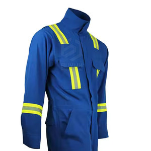 Ropa DE SEGURIDAD FR reflectante de tendencia más vendida de 2025, ropa de trabajo, uniforme hecho de nailon, poliéster FR, ropa de seguridad - Product Image 4