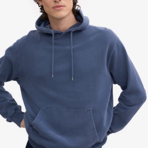 2025 Premium <b>Pullover</b> <b>Men</b> Streetwear Hoodie Custom Logo Printed on Solid Color Sweatshirt With Embossed Collar Hoodies For <b>Men</b> - Product Image 4