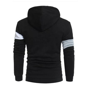 Coton de haute qualité grande taille sweats à capuche respirants hommes coton Streetwear solide conception personnalisée sweats à capuche pour hommes par maximiser l'usure - Product Image 3