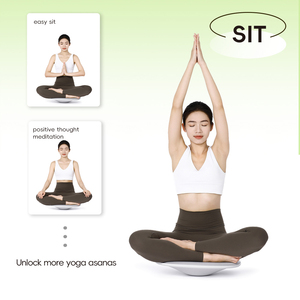 Fullucky chuyên nghiệp thông minh Bảng cân bằng trong nhà tập thể dục ổn định huấn luyện viên lắc lư tập luyện cho chân tập thể dục PP chất liệu - Product Image 6