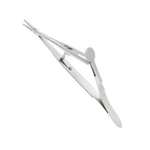 Soporte de aguja Kalt recto 14cm instrumentos quirúrgicos oftálmicos manuales de acero inoxidable de Medzora Surgical - Product Image 2