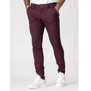 Pantalon d'affaires en toile sergé chino pour hommes Pantalon kaki Pantalon de travail chino pour hommes Fabrication directe en usine de BD - Product Image 5
