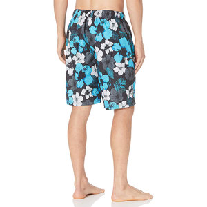 Meilleure vente de short de plage d'été décontracté de luxe pour hommes personnalisé OEM livraison rapide short de bain teint en plaine avec décoration vintage - Product Image 2