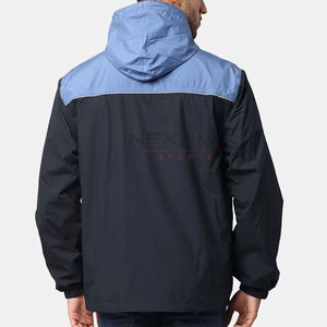 Veste coupe-vent chaude d'hiver de grande taille nouveau design vêtements de mode pour hommes logo personnalisé vestes coupe-vent en nylon OEM - Product Image 6
