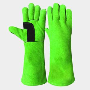 Guantes de Bombero JNM SAFETY de Cuero Vacuno, con Puño de Seguridad de 16 Pulgadas, 7 oz, Antiestáticos, Resistentes a Desgarros y Retardantes de Llama - Product Image 5