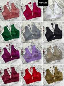 Sari de secuencia de codificación de nueva tendencia con traje único Sari DE TRABAJO bordado de moda con blusa Zimichoo suave y sedosa pesada - Product Image 6