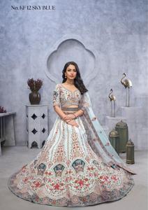 Inde Lehenga choli Banarasi fournisseurs de gros de soie - Product Image 2