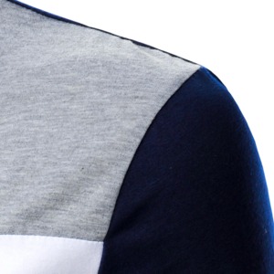 Maillot de baseball chemise pour homme bouton de correspondance des couleurs chemise POLO à manches longues pour hommes vêtements de sport - Product Image 4