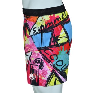 Shorts de Baño Estampados de Lujo para Hombre, Shorts de Playa de Poliéster de Secado Rápido, Marca Privada OEM ODM, Shorts de Playa de Verano - Product Image 5