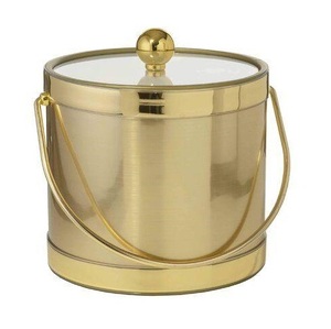 Double Wall <b>Ice</b> <b>Bucket</b> Insulated <b>Ice</b> <b>Bucket</b> With Lid Hammered Design Stainless Steel <b>Ice</b> <b>Bucket</b> - Product Image 3