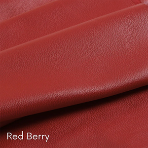 Genuine Goat <b>Leather</b> Dark Brown Lotex Grain Finish for Bags and Garments Raw Pattern - Product Image 4