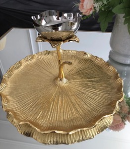 Nouveau bol à chips et à sauce en métal pour la maison, la chambre à coucher, le salon, la salle d'accueil, la cuisine, le restaurant et le bar - Fait à la main - Product Image 5