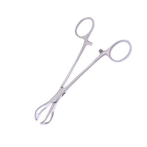 Pinzas Quirúrgicas Profesionales de Acero Inoxidable para Sujetar Esponjas LANE para Ginecología con Certificación CE, OEM Personalizado por SurgiRight - Product Image 5