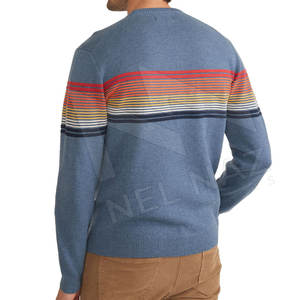 Ropa de calle unisex suéter al por mayor logotipo bordado personalizado en blanco hombres ropa de invierno transpirable suéter - Product Image 2