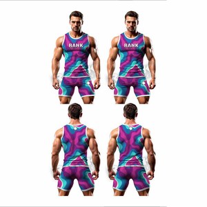 Best Selling Men Rash Guard <b>Sets</b> Top Quality Windproof Men Rash Guard <b>Sets</b> Fully Customized Fitness Wear Men Rash Guards <b>Sets</b> - Product Image 1