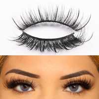 Extensiones de Pestañas Postizas Húmedas HeyMe Beauty al por Mayor para Pestañas Rusas 3D de Visón Sintético de 15-20mm, Tira Completa, Efecto Wispy, Libres de Crueldad Animal