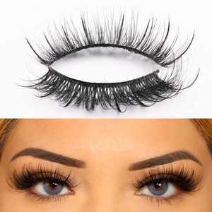 Vente en gros de <span class=keywords><strong>faux</strong></span> <span class=keywords><strong>cils</strong></span> humides qui ressemblent à des extensions de <span class=keywords><strong>cils</strong></span> Fluffy 3d 15-20mm <span class=keywords><strong>Faux</strong></span> <span class=keywords><strong>cils</strong></span> russes en vison pleine bande Wispy Wet Eyelashes - Product Image 4