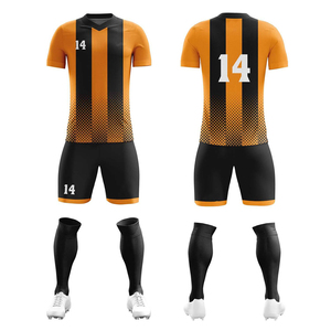 Uniformes de Fútbol al Por Mayor a Precio de Fábrica, Traje de Fútbol Personalizado con Impresión para Clubes y Equipos, Tallas Grandes para Adultos, OEM - Product Image 1