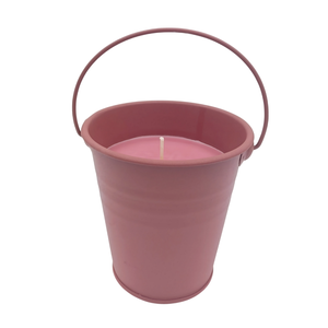 OEM ODM personnalisé fabriqué en usine seau en étain décoration intérieure bougies de cire de palme parfumées prix chaud marque privée bougies de mariage en plein air - Product Image 2