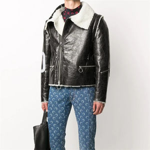 Européen élégant 2023 nouveauté femmes automne Faux cuir évider PU veste manteaux femmes - Product Image 2