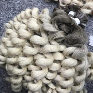 100% Raw Virgin Vietnamien Extension de cheveux humains Bouncy Curly Style pour les femmes noires - Product Image 3