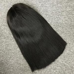 Top Venta al por mayor Peluca natural Cabello humano virgen Cierre de encaje Sin procesar Un donante - Product Image 5