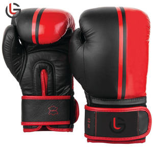 Gants de boxe fabriqués en usine Fitness MMA utiliser des gants de boxe gants de boxe confortables en cuir de vachette à vendre - Product Image 1