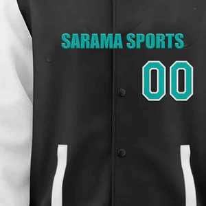 Veste d'hiver à manches longues pour homme en taille plus, personnalisée, coupe-vent, veste universitaire à capuche cousue, vente en gros - Product Image 3