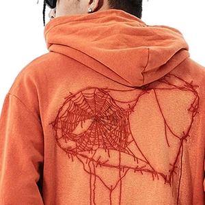 Nuevas Sudaderas con Capucha Extra Grandes Personalizadas, Lavadas al Ácido, Desgastadas, con Cierre, Estilo Vintage, Invierno, Digitales, 100% Algodón, Alta Calidad - Product Image 6