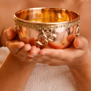 Indian copperware Traditional metal handicrafts Antique finish copper <b>bowl</b> Ethnic home decor <b>bowl</b> - Product Image 1