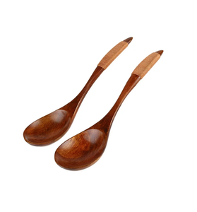 La conception de cuillère à soupe en bois de haute qualité de vente directe d'usine rend la louche à soupe confortable pour contenir les meilleures ventes - Product Image 1