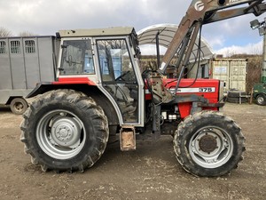 Granja de tractores Massey Ferguson 375 perfil bajo + cabina cargadora - Product Image 3