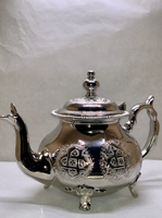 Théière dorée marocaine, modèle Royal Dama, faite à la main, couleur personnalisée, ensemble à thé classique pour usage domestique, OEM disponible pour le café et le thé