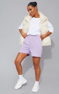 Nouveauté : Shorts de yoga et de plage pour femmes, grande taille, couleur unie, respirants, écologiques, séchage rapide, tissu éponge personnalisé - Product Image 4