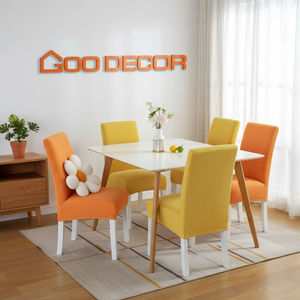 Fundas para Sillas Dentales Oem Odm para Sillas de Plástico, Funda Elástica Verde para Silla de Comedor, Directo de Fábrica en Vietnam para Decoración del Hogar - Product Image 5