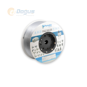 Manguera Neumática de Poliuretano de 12x16 mm, 50 Metros con Conexiones de Latón, Tamaño de Tubo de 8 mm para Uso en Maquinaria - Product Image 4
