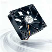 Boîtier PC pour usage domestique, ventilateur de refroidissement ARGB 120 mm avec dissipateur thermique en cuivre et aluminium, faible bruit 25 dBA et 7000 tr/min pour des performances optimales