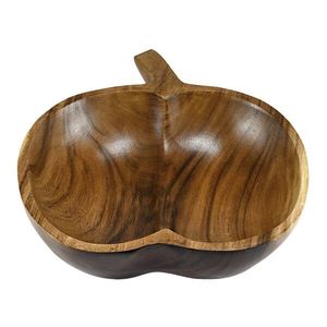 Bol en bois d'acacia Bol de table décoratif en bois de qualité supérieure dernières pièces Bol de service en bois - Product Image 3