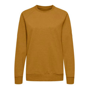 Vente directe d'usine Sweat-shirt surdimensionné à épaules tombantes pour femmes imprimé sur mesure pour l'hiver Respirant avec position du logo sur le devant - Product Image 1