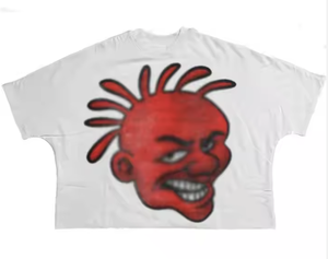 Venta al por mayor de camisetas cuadradas de hombre de talla grande con logotipo personalizado 300GSM algodón pesado DTG Streetwear niños recortada camiseta de gran tamaño - Product Image 1