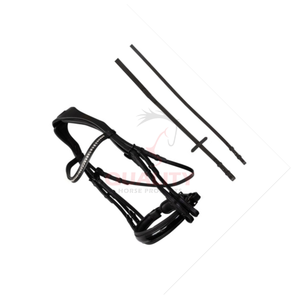 Bridon et longe pour cheval de style anglais, confortables, adaptés aux cavaliers professionnels à la recherche d'équipement d'équitation durable pour l'extérieur - Product Image 6