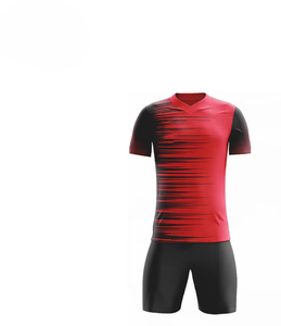 Kit de maillot de football Maillot de football confortable Maillot de football de haute qualité 100% Polyester Club Ensembles d'uniformes de football - Product Image 4