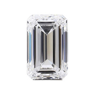 Diamants en vrac cultivés en laboratoire pour la fabrication de bijoux pour hommes et femmes, origine indienne, SHRAMAN DIAMOND, taille émeraude, certifié IGI, clarté VS2, 1,5 carat - Product Image 1